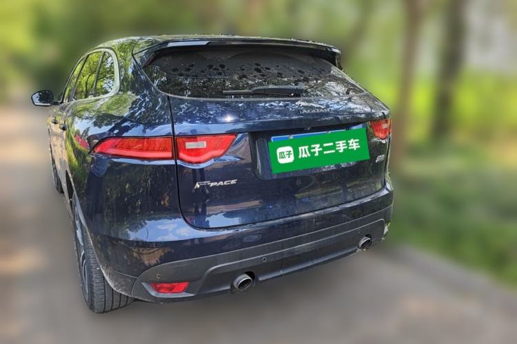 Used Jaguar F-PACE 2018 2.0T Four-Wheel Drive Urban Luxury Edition Rear Left 45 Deg