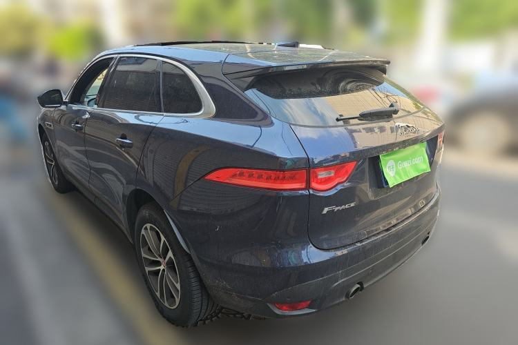 Used Jaguar F-PACE 2018 Restyled 2.0T All-Wheel-Drive R-Sport Sport Edition Rear Left 45 Deg