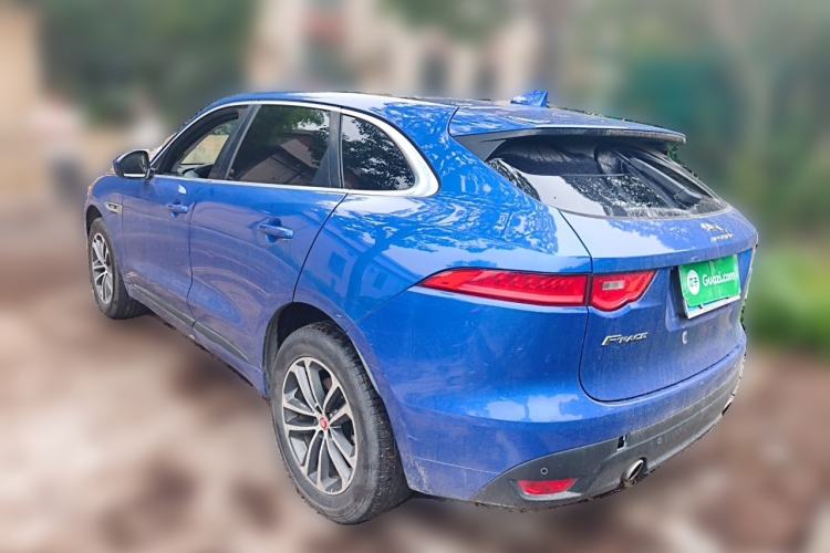 Used Jaguar F-PACE 2018 3.0 SC Four-Wheel Drive R-Sport Sport Edition Rear Left 45 Deg