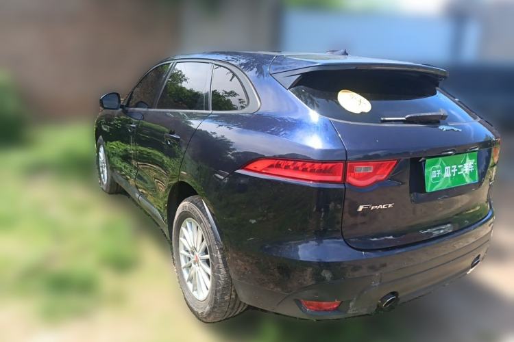 Used Jaguar F-PACE 2018 2.0T Four-Wheel Drive Urban Luxury Edition Rear Left 45 Deg
