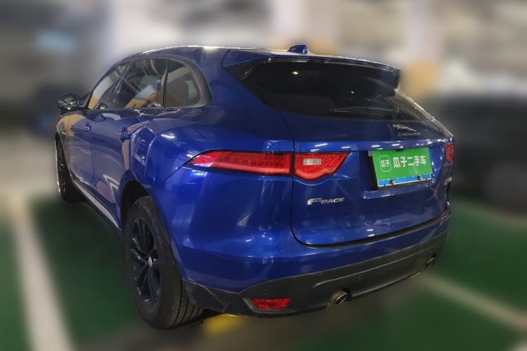 Used Jaguar F-PACE 2018 2.0T Two-Wheel Drive Urban Deluxe Edition Rear Left 45 Deg