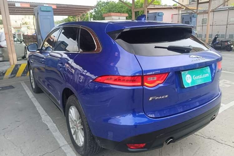 Used Jaguar F-PACE 2018 2.0T Four-Wheel Drive Urban Luxury Edition Rear Left 45 Deg