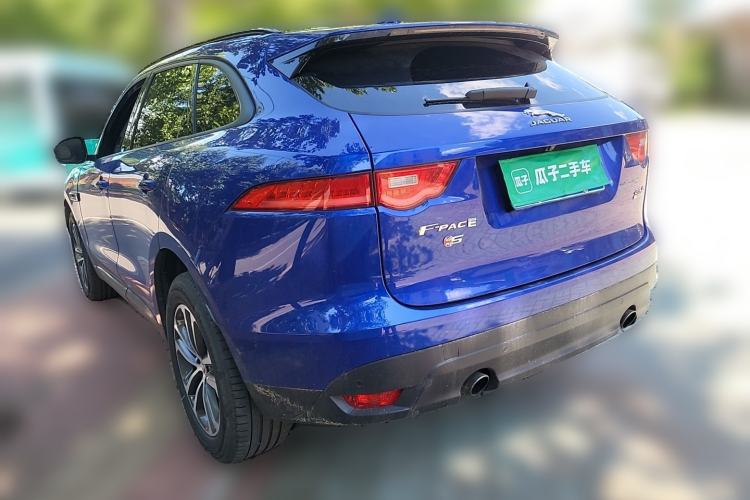 Used Jaguar F-PACE 2018 2.0T Four-Wheel Drive Urban Luxury Edition Rear Left 45 Deg