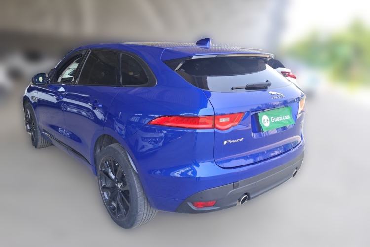 Used Jaguar F-PACE 2018 Restyled 2.0T All-Wheel-Drive R-Sport Sport Edition Rear Left 45 Deg