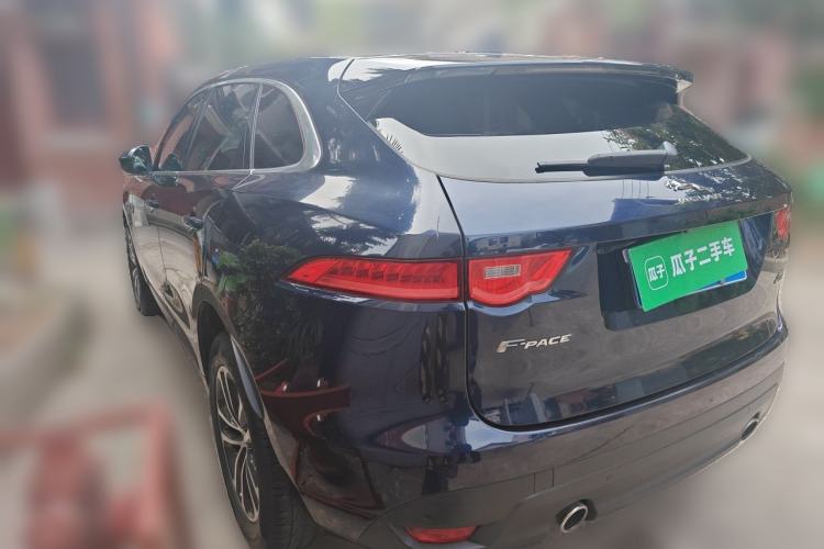 Used Jaguar F-PACE 2018 Restyled 2.0T All-Wheel-Drive R-Sport Sport Edition Rear Left 45 Deg