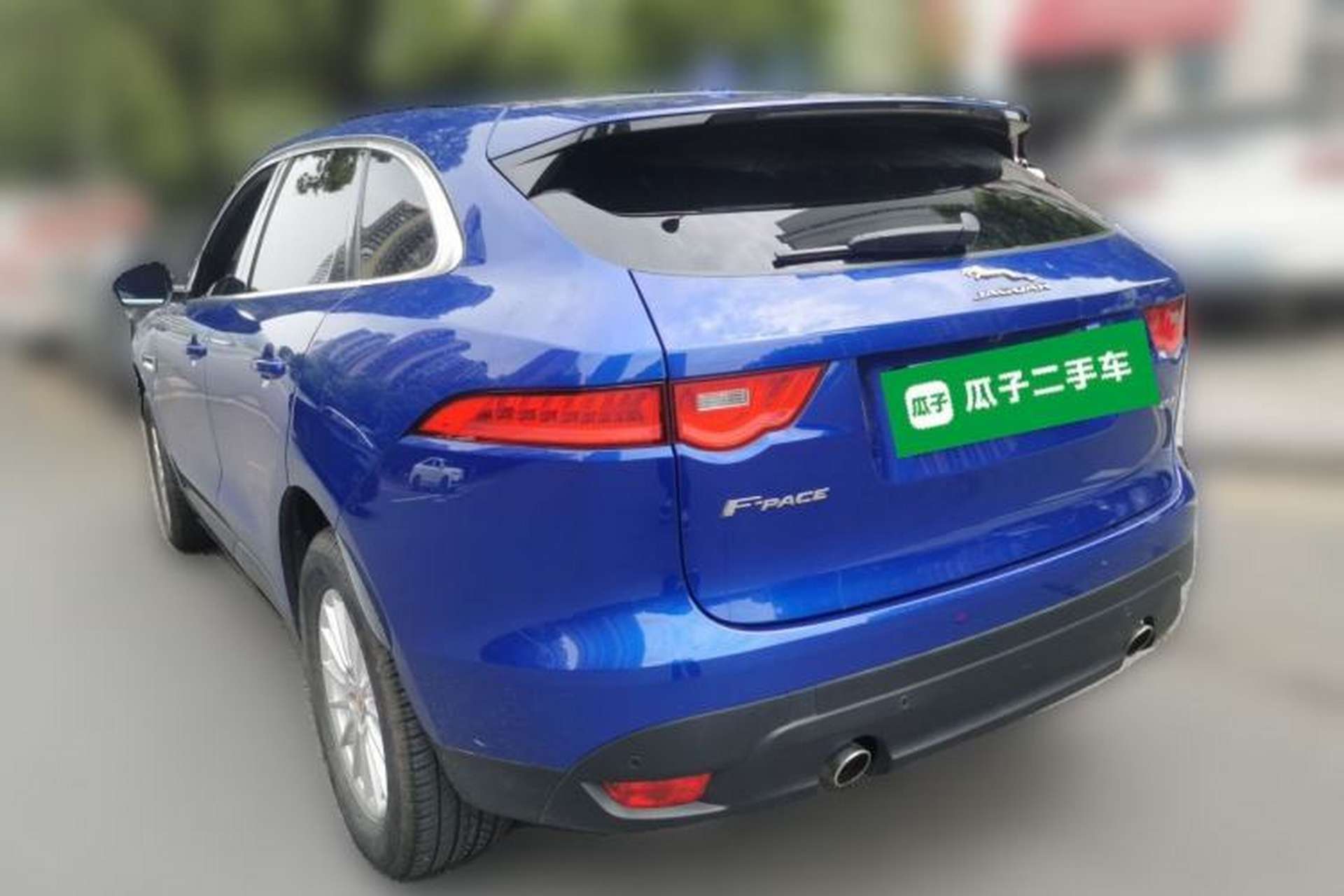 Used Jaguar F-PACE 2018 2.0T Two-Wheel Drive Urban Deluxe Edition Rear Left 45 Deg
