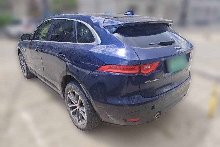 Used Jaguar F-PACE 2018 Restyled 2.0T All-Wheel-Drive R-Sport Sport Edition Rear Left 45 Deg