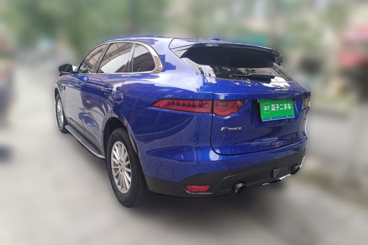 Used Jaguar F-PACE 2018 2.0T Four-Wheel Drive Urban Luxury Edition Rear Left 45 Deg