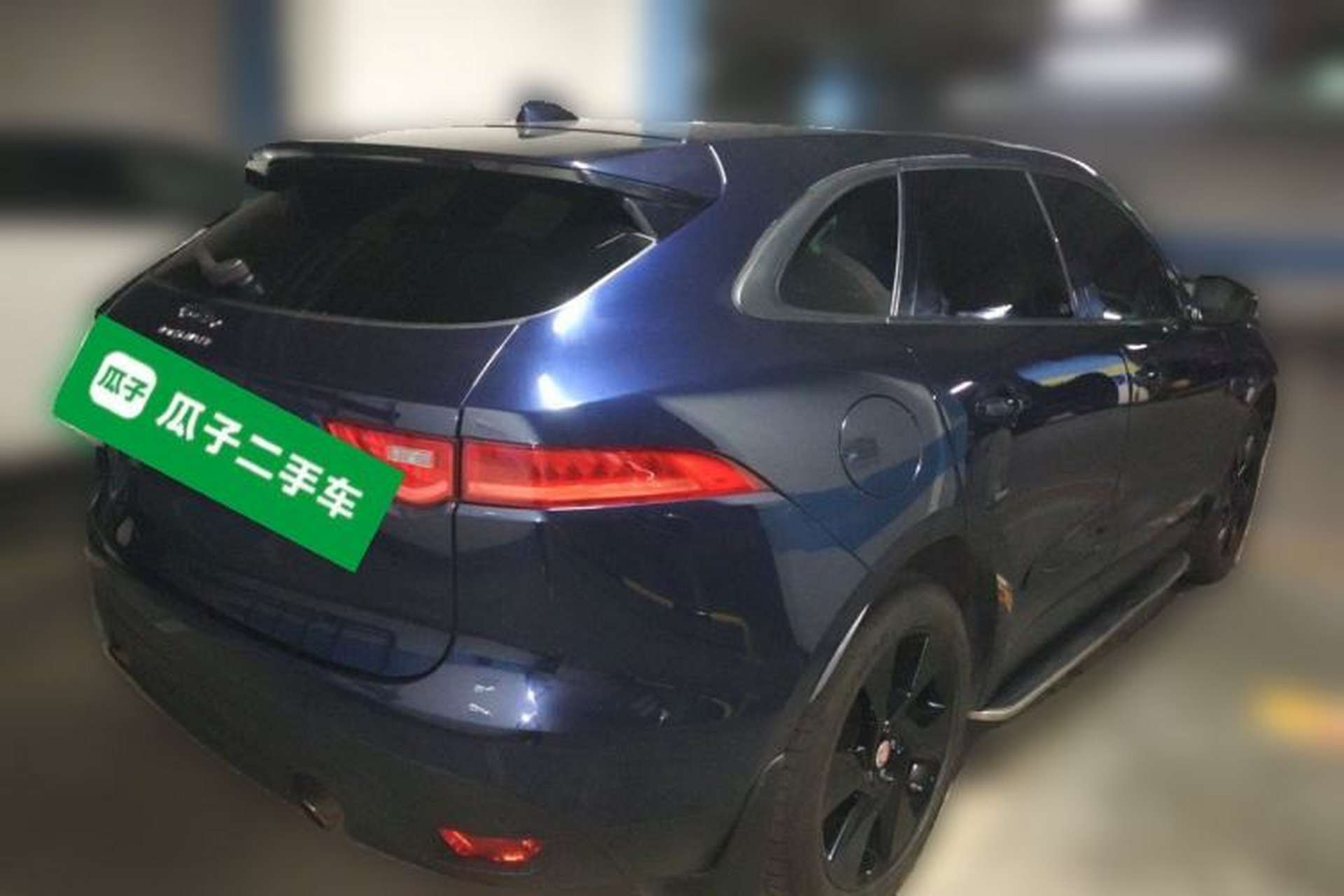 Used Jaguar F-PACE 2018 2.0T Four-Wheel Drive Urban Luxury Edition Rear Right 45 Deg