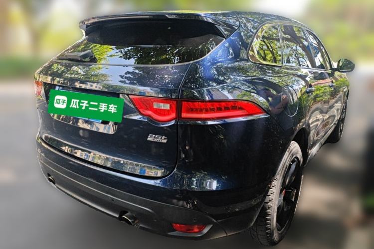 Used Jaguar F-PACE 2018 2.0T All-Wheel Drive R-Sport Sport Edition Rear Right 45 Deg