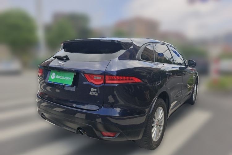 Used Jaguar F-PACE 2018 2.0T Four-Wheel Drive Urban Luxury Edition Rear Right 45 Deg