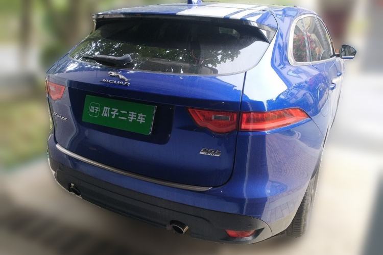 Used Jaguar F-PACE 2018 2.0T Four-Wheel Drive Urban Luxury Edition Rear Right 45 Deg