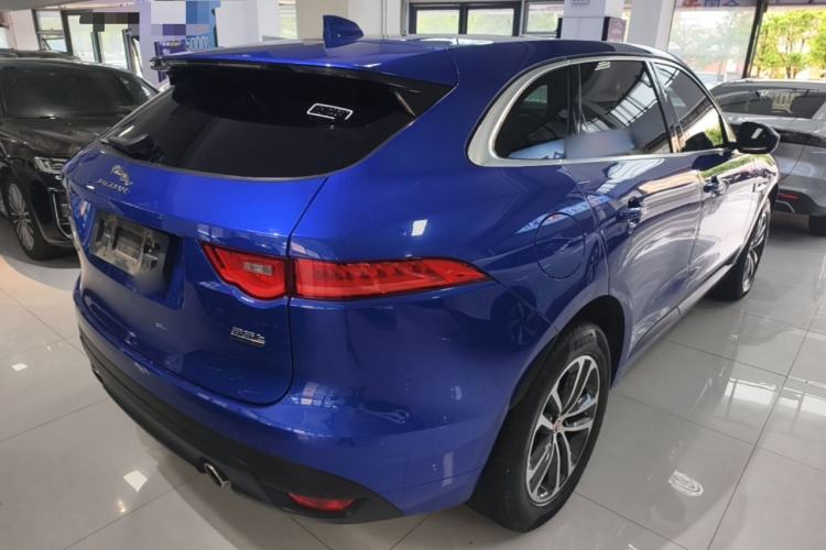Used Jaguar F-PACE 2018 3.0 SC Four-Wheel Drive R-Sport Sport Edition Rear Right 45 Deg