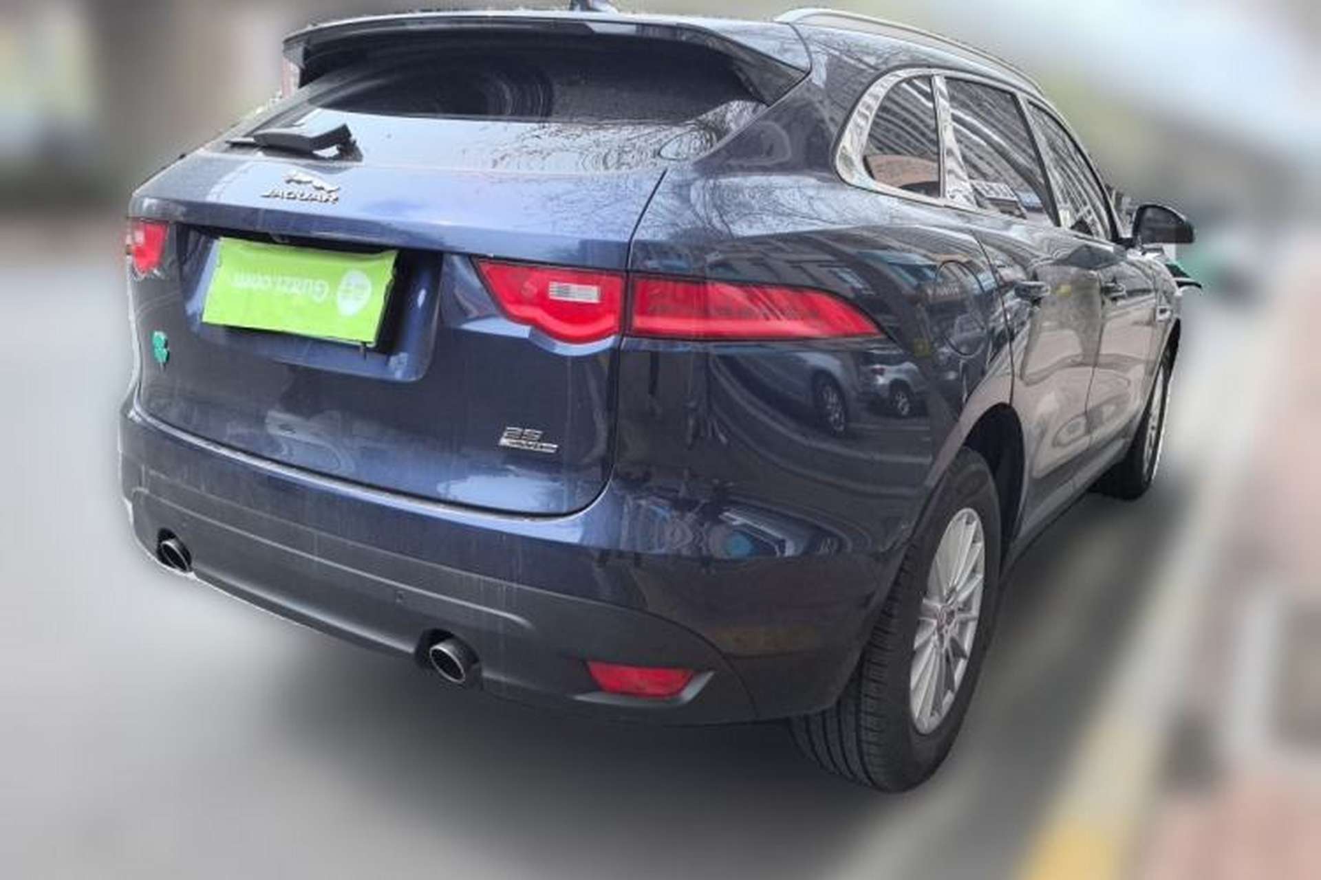 Used Jaguar F-PACE 2018 2.0T Four-Wheel Drive Urban Luxury Edition Rear Right 45 Deg