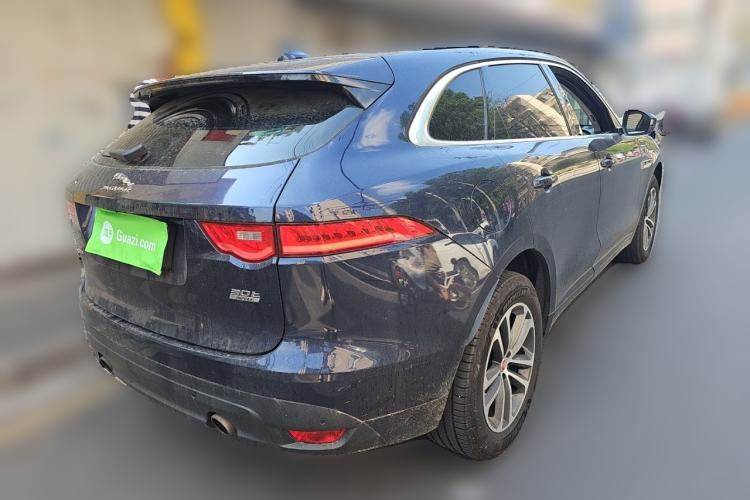 Used Jaguar F-PACE 2018 Restyled 2.0T All-Wheel-Drive R-Sport Sport Edition Rear Right 45 Deg