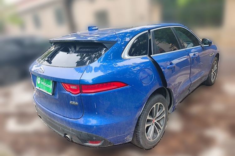 Used Jaguar F-PACE 2018 3.0 SC Four-Wheel Drive R-Sport Sport Edition Rear Right 45 Deg