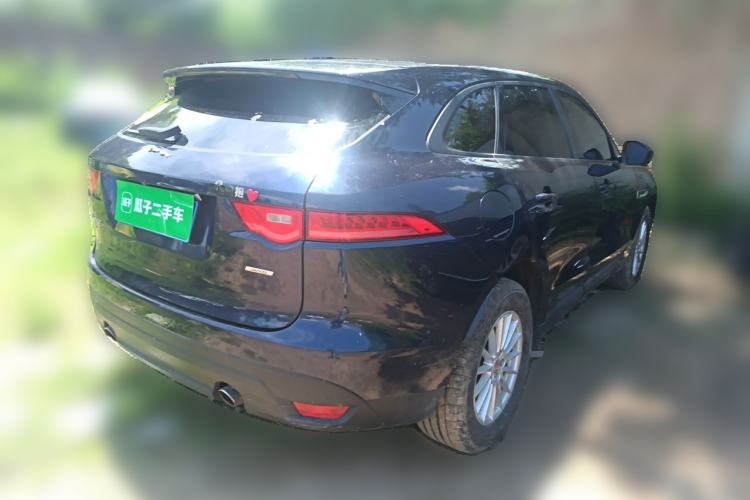 Used Jaguar F-PACE 2018 2.0T Four-Wheel Drive Urban Luxury Edition Rear Right 45 Deg