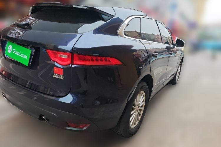 Used Jaguar F-PACE 2018 2.0T Four-Wheel Drive Urban Luxury Edition Rear Right 45 Deg