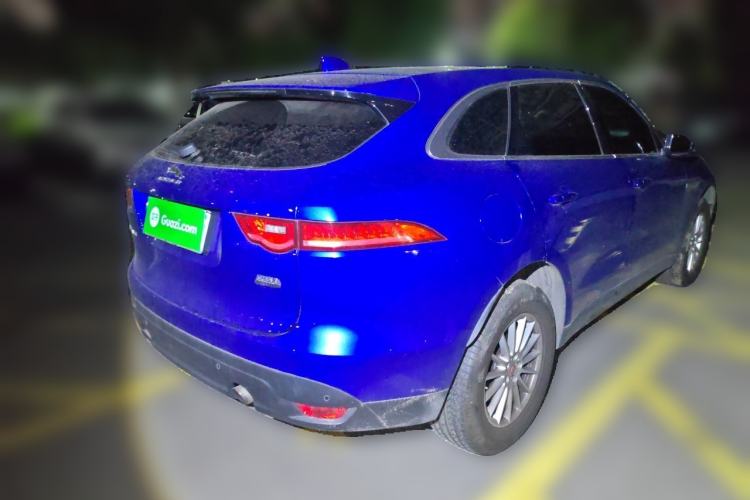 Used Jaguar F-PACE 2018 2.0T Four-Wheel Drive Urban Luxury Edition Rear Right 45 Deg
