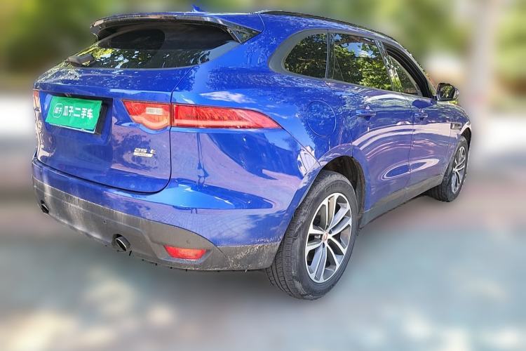 Used Jaguar F-PACE 2018 2.0T Four-Wheel Drive Urban Luxury Edition Rear Right 45 Deg