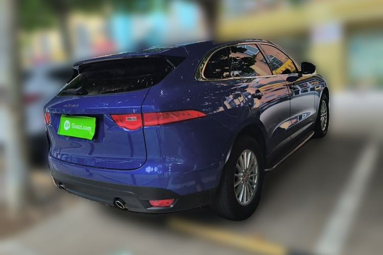 Used Jaguar F-PACE 2018 2.0T Four-Wheel Drive Urban Luxury Edition Rear Right 45 Deg