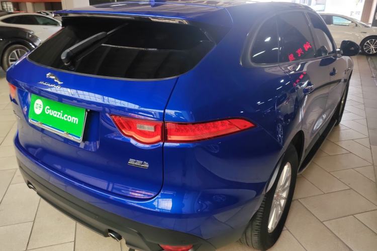 Used Jaguar F-PACE 2018 2.0T Four-Wheel Drive Urban Luxury Edition Rear Right 45 Deg