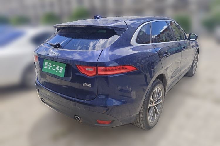 Used Jaguar F-PACE 2018 Restyled 2.0T All-Wheel-Drive R-Sport Sport Edition Rear Right 45 Deg