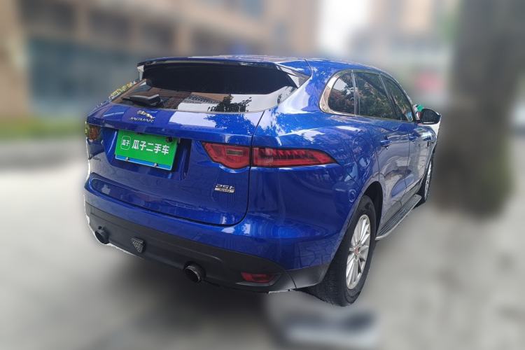 Used Jaguar F-PACE 2018 2.0T Four-Wheel Drive Urban Luxury Edition Rear Right 45 Deg