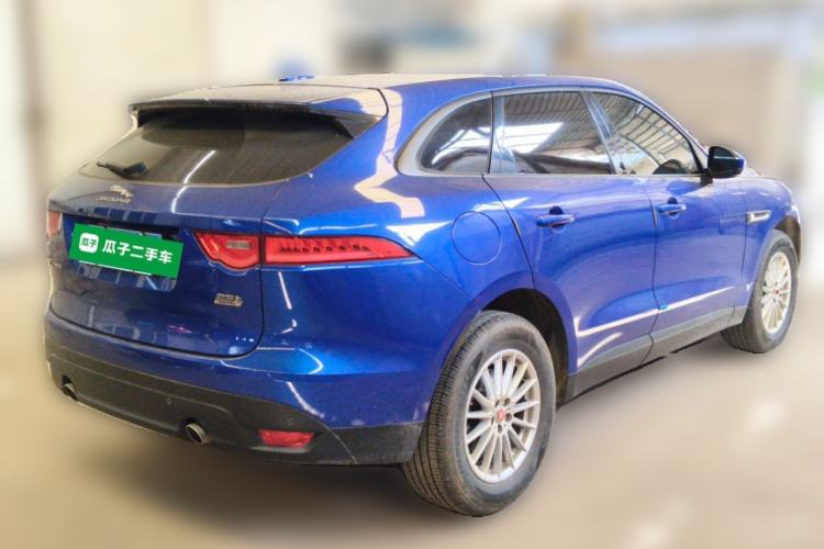 Used Jaguar F-PACE 2018 2.0T Four-Wheel Drive Urban Luxury Edition Rear Right 45 Deg