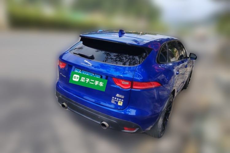 Used Jaguar F-PACE 2018 3.0 SC Four-Wheel Drive R-Sport Sport Edition Rear Right 45 Deg