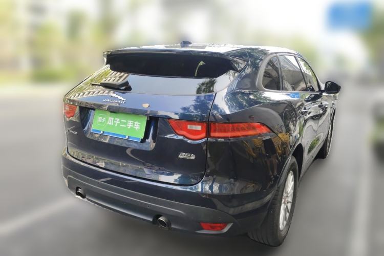 Used Jaguar F-PACE 2018 2.0T Four-Wheel Drive Urban Luxury Edition Rear Right 45 Deg