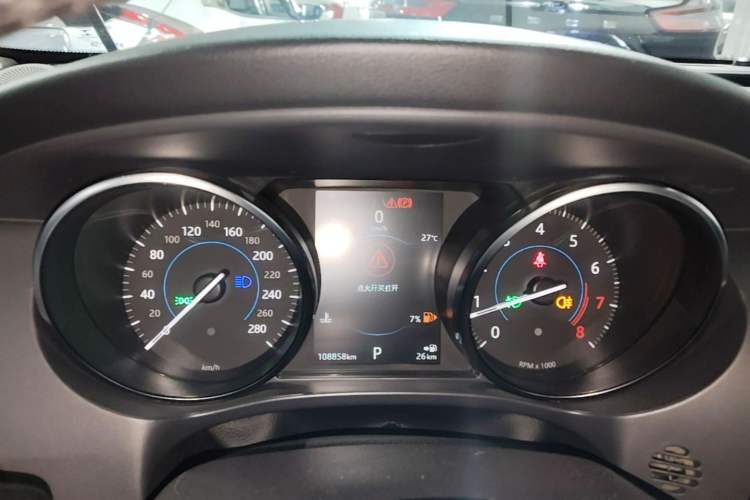 Used Jaguar F-PACE 2018 2.0T Four-Wheel Drive Urban Luxury Edition Instrument Cluster