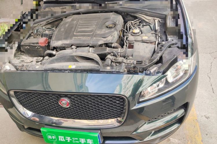 Used Jaguar F-PACE 2018 2.0T Four-Wheel Drive Urban Luxury Edition Engine Bay