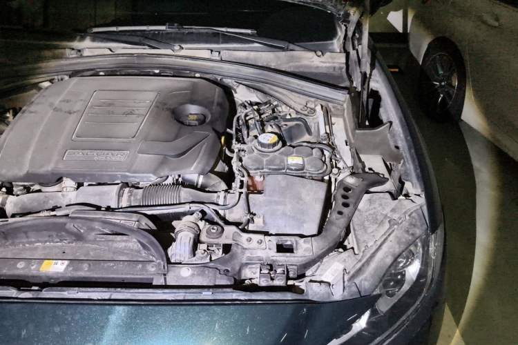 Used Jaguar F-PACE 2018 2.0T Four-Wheel Drive Urban Luxury Edition Engine Bay Left