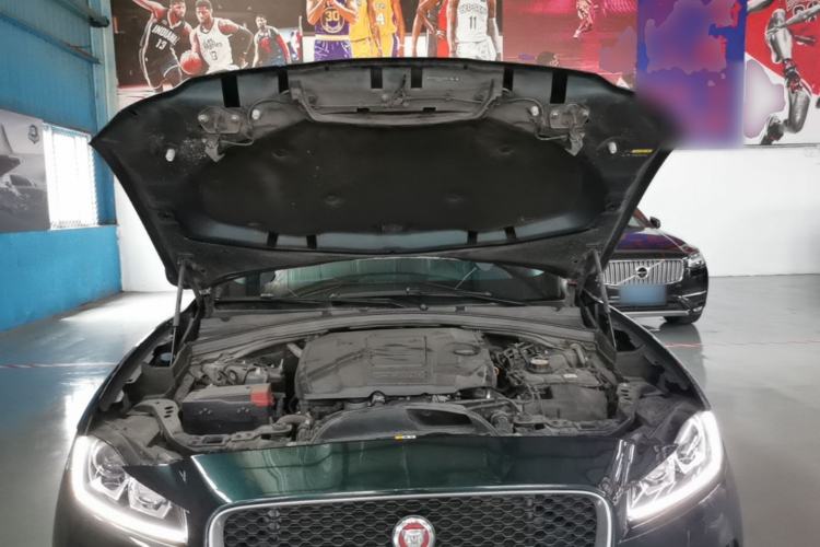 Used Jaguar F-PACE 2018 2.0T All-Wheel Drive R-Sport Sport Edition Engine Bay