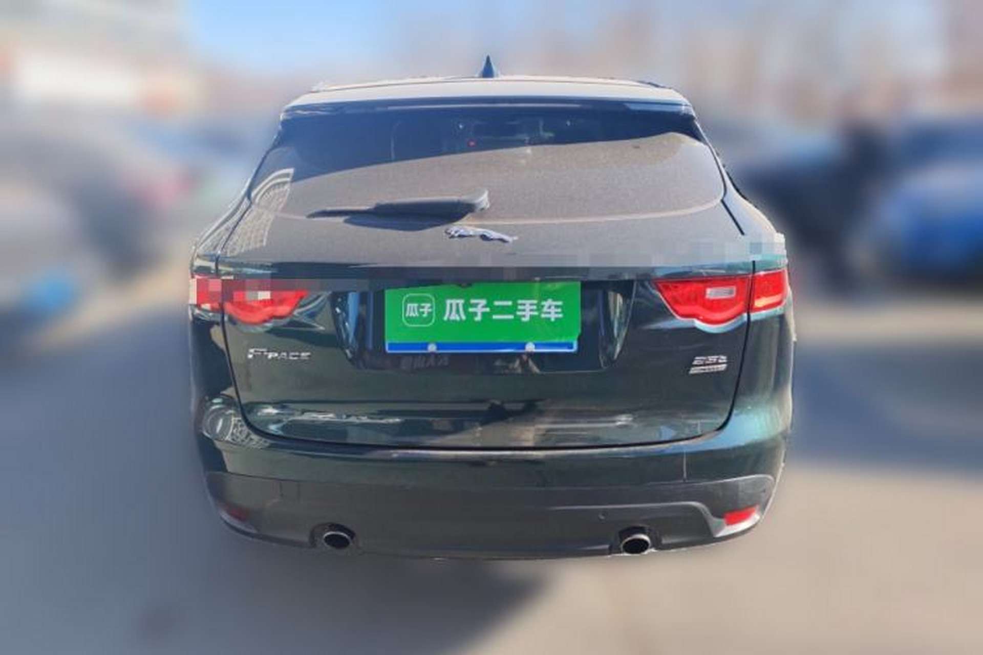 Used Jaguar F-PACE 2018 2.0T Two-Wheel Drive Urban Deluxe Edition Rear