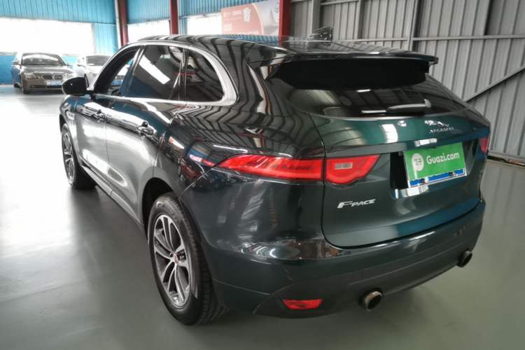Used Jaguar F-PACE 2018 2.0T All-Wheel Drive R-Sport Sport Edition Rear Left 45 Deg
