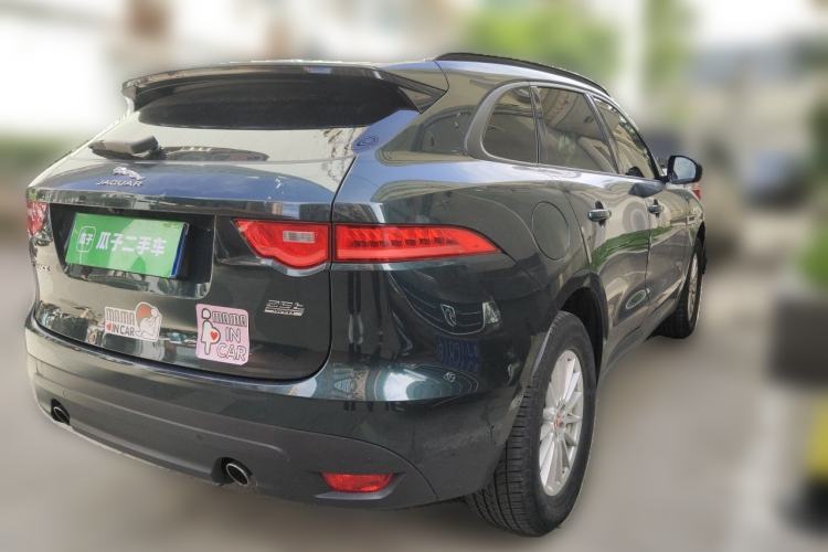 Used Jaguar F-PACE 2018 2.0T Four-Wheel Drive Urban Luxury Edition Rear Right 45 Deg