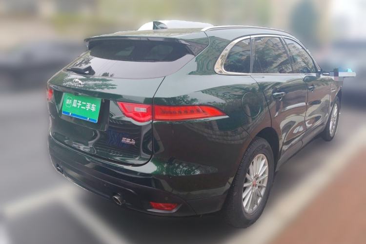 Used Jaguar F-PACE 2018 2.0T Four-Wheel Drive Urban Luxury Edition Rear Right 45 Deg