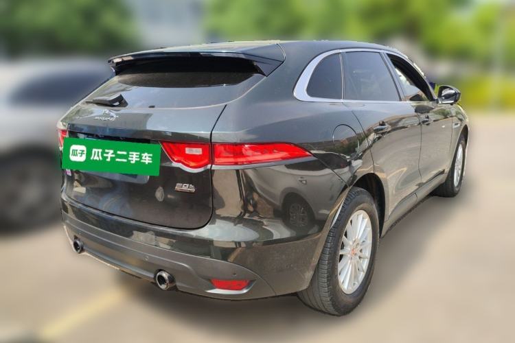 Used Jaguar F-PACE 2018 2.0T Four-Wheel Drive Urban Luxury Edition Rear Right 45 Deg