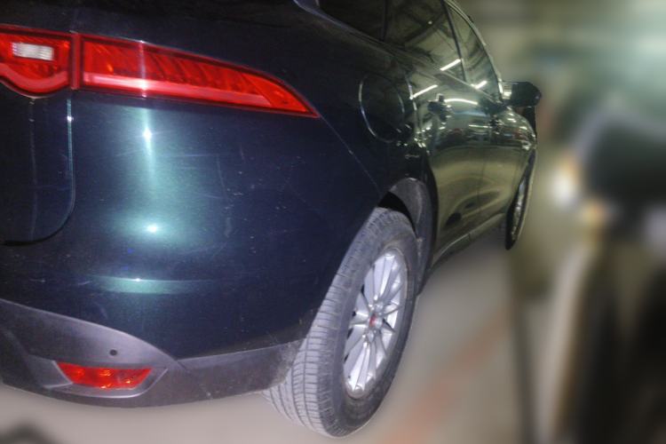 Used Jaguar F-PACE 2018 2.0T Four-Wheel Drive Urban Luxury Edition Rear Right 45 Deg