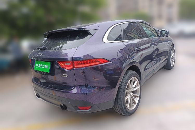Used Jaguar F-PACE 2018 2.0T Four-Wheel Drive Urban Luxury Edition Rear Right 45 Deg