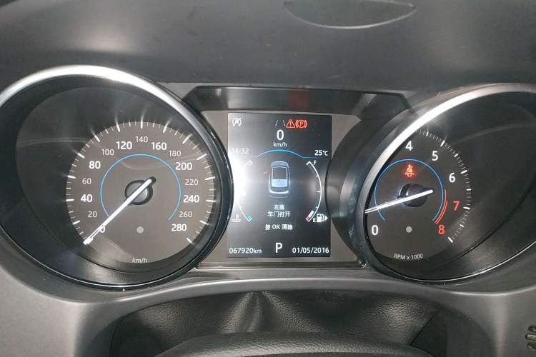 Used Jaguar F-PACE 2018 2.0T Four-Wheel Drive Urban Luxury Edition Instrument Cluster