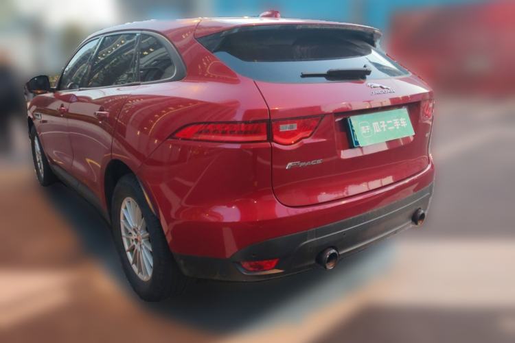 Used Jaguar F-PACE 2018 2.0T Two-Wheel Drive Urban Deluxe Edition Rear Left 45 Deg