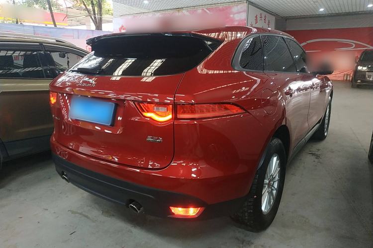 Used Jaguar F-PACE 2018 2.0T Four-Wheel Drive Urban Luxury Edition Rear Right 45 Deg