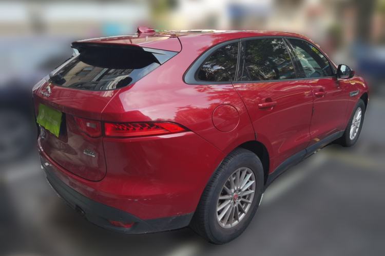 Used Jaguar F-PACE 2018 2.0T Four-Wheel Drive Urban Luxury Edition Rear Right 45 Deg