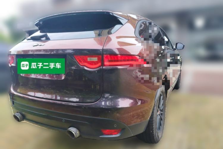 Used Jaguar F-PACE 2018 2.0T Four-Wheel Drive Urban Luxury Edition Rear Right 45 Deg