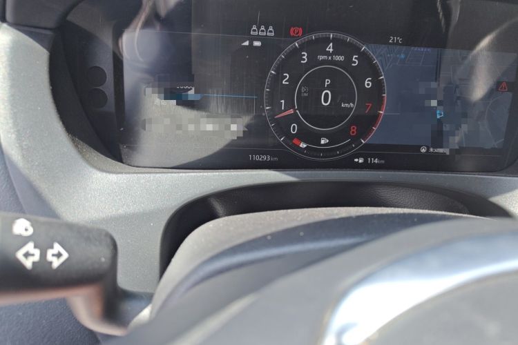 Used Jaguar F-PACE 2018 Restyled 2.0T All-Wheel-Drive R-Sport Sport Edition Odometer Close Up