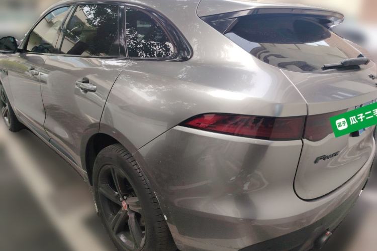Used Jaguar F-PACE 2018 2.0T All-Wheel Drive R-Sport Sport Edition Rear Left 45 Deg