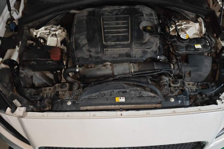 Used Jaguar F-PACE 2018 2.0T Four-Wheel Drive Urban Luxury Edition Engine Bay